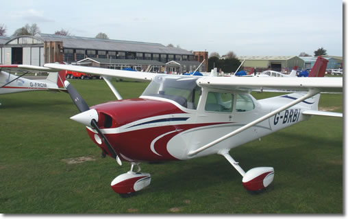 G-BRBI at Old Sarum